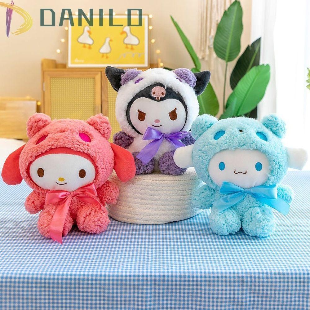 Danilo Cinnamoroll Đồ Chơi Sang Trọng Kawaii Hoạt Hình Mặt Dây Chuyền Đồ Chơi Nhồi Bông Làm Thoải Mái Búp Bê Đi Kèm Đồ Chơi Ngủ Mate Đồ Chơi Trang Trí Phòng Đồ Chơi Mềm