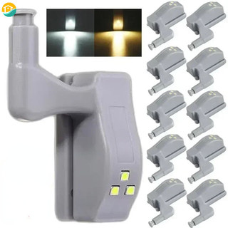 Đa năng di động bên trong bản lề cảm biến led dưới đèn tủ hoạt động bằng pin tủ quần áo tủ đèn ngủ