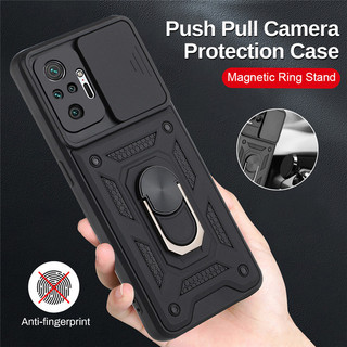 Dành Cho Redmi Note 10 5G 10S K40 Pro 9T Ốp Lưng Giáp Chống Sốc Cho Xiaomi Mi 11 Lite Poco F3 M3 Pro Trượt Camera Bảo Vệ Vỏ