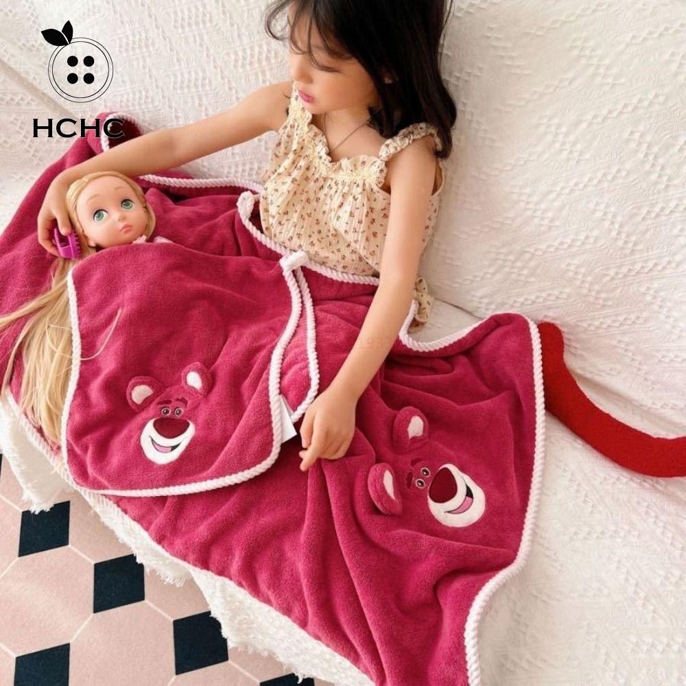 HCHC Khăn Nữ Spa Nữ Mềm Lotso Quà Tặng Đầu Phòng Tắm Mũ Tóc Hộ Gia Đình Áo choàng Tắm Váy Rửa Mặt