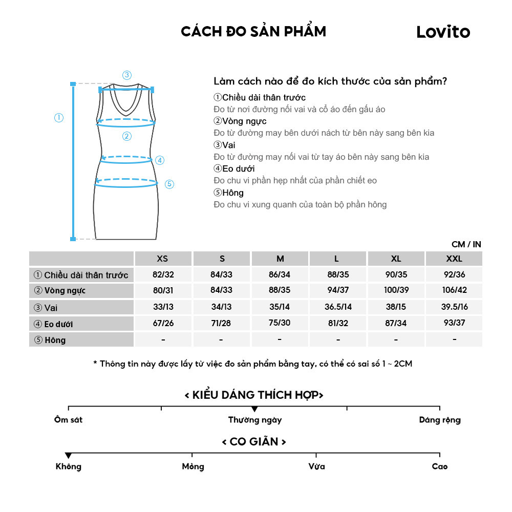 Lovito Đầm viền hoa xòe Ditsy thường ngày cho nữ L80ED285 | BigBuy360 - bigbuy360.vn