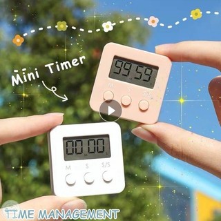Hẹn giờ kỹ thuật số màn hình lcd nhắc nhở đếm ngược đồng hồ bấm giờ báo thức nhà bếp học tập quản lý thời gian nấu ăn đồng hồ báo thức mini dễ thương điện tử chúng tôi