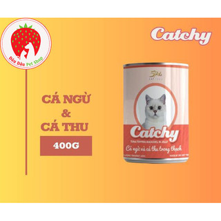 Pate Lon cho mèo Catchy 400g