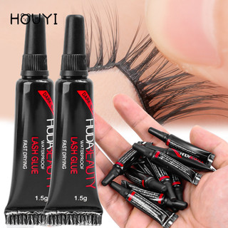 10 cái 1.5g nhanh khô lông mi giả keo lâu dài chống thấm nước mạnh mẽ giả eyelash keo nối mi dụng cụ trang điểm