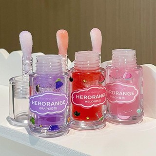Herorange Fruit Nuôi dưỡng dưỡng dưỡng ẩm môi Nectar Lip Base Layers