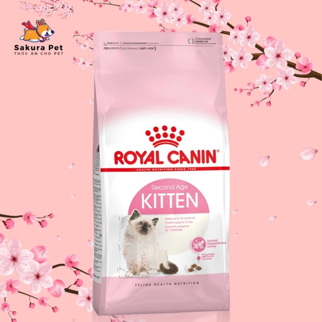Thức Ăn Cho Mèo Royal Canin Kitten 400g/2kg- Thức Ăn Cho Mèo Con