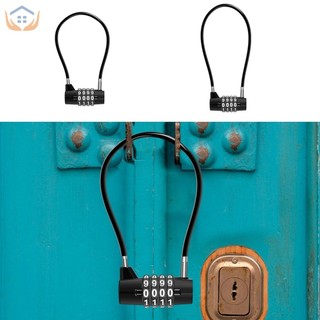 Khóa kết hợp cáp 4 chữ số dây cáp thép khóa mật khẩu hợp kim kẽm mã tủ ổ khóa shoptkc1258