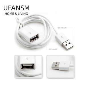 UFANSM Cáp Nối Dài Âm Thanh Nối Dài 1M-3ft Cổng USB 2.0 Mới Cho PC Laptop Notebook