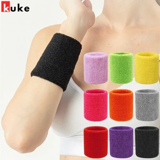 Dây đeo cổ tay thể thao - Băng nỉ đàn hồi dành cho thể thao Tennis mềm - Bọc nẹp tập thể dục - Khăn bông hỗ trợ tay - Dành cho thể dục bóng chuyền bóng rổ - Unisex - Màu kẹo đầy màu sắc