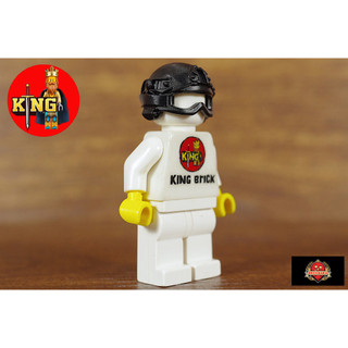 [Ảnh thật] [Chính hãng] Brickmania Fast Helmet with Goggles - Black