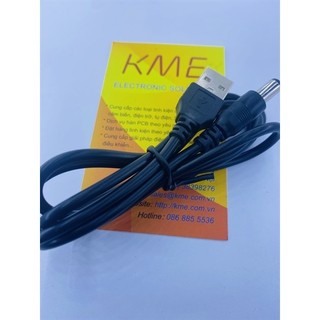 Dây cáp usb ra dc 5.5x2.1mm 5v dây 1m