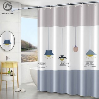 Chenmi CRAFT Rèm tắm chống thấm nước chống nấm mốc dày phòng tắm vách ngăn không đục lỗ rèm phòng tắm