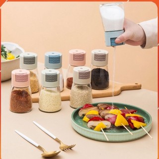 Combo 2 Lọ Đựng Gia Vị Bấm Nút Định Lượng Gia Vị, Hũ Đựng Gia Vị Thông Minh Tiện Dụng Bếp  _GD888