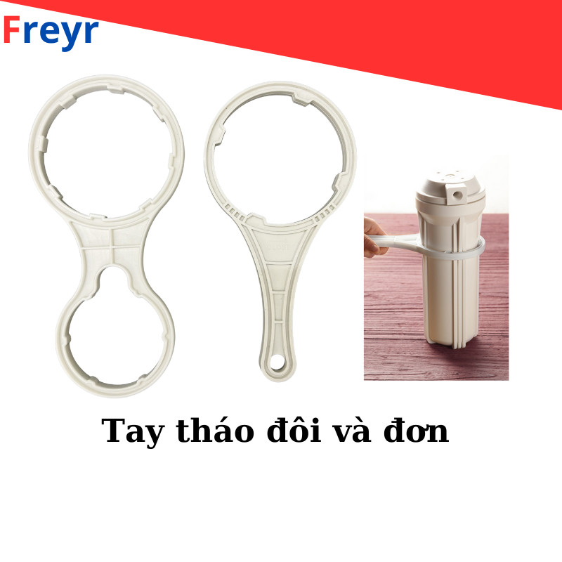 Tay vặn cốc lọc nước, vỏ màng RO, 10 inch, 20 inch, dùng cho máy lọc nước, hàng chính hãng Kangaroo
