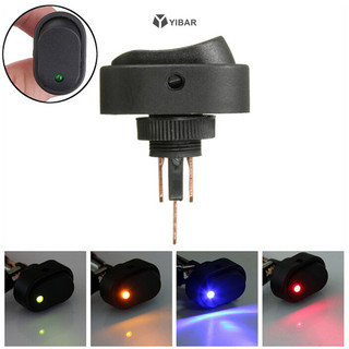 Đèn led yibar 12v 30a thuyền ô tô tự động rocker spst bật / tắt công tắc mới