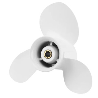 Chân vịt hợp kim nhôm cho động cơ cano yamaha 9.9 hp f9.9 15hp f15c f15 f20 2 thì hoặc 4 thì - kích thước 9 1/4x11