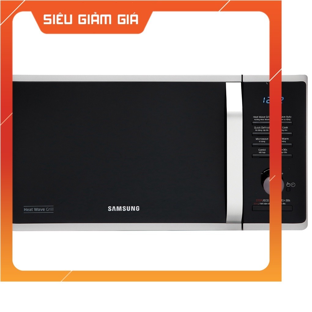 Lò vi sóng Samsung MG23K3575AS/SV-N 23 lít [ HÀNG TRƯNG BÀY THANH LÍ ĐIỆN MÁY GIẢM SỐC ]