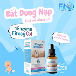 Enzyme Lactase Giảm Tiêu Chảy, Hăm, Chững Cân Do Bé Bất Dung Nạp Enzyme Fitosy Col Fito Junior, Lọ 20 ml