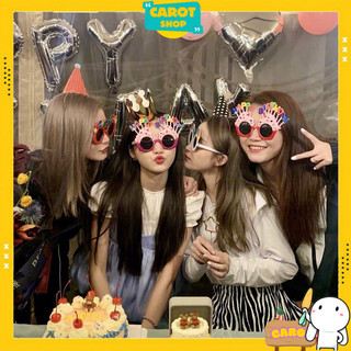 Kính Sinh Nhật, Mắt Kính HAPPY BIRTHDAY Phụ Kiện Sinh Nhật Chụp Ảnh Dễ Thương Cho Mọi Lứa Tuổi