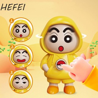Búp bê thay đổi khuôn mặt Crayon Shin-chan, Đồ thủ công DIY phong cách Trung Quốc Đồ chơi trang điểm mặt Shin-chan, Móc khóa 4 mặt có móc khóa Nhựa Đồ chơi thay đổi khuôn mặt Quà tặng sinh nhật bạn bè