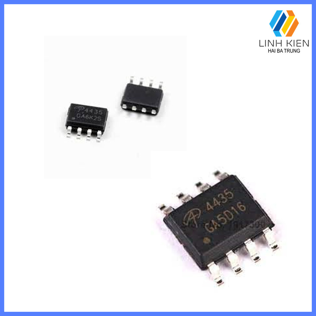 [Có sẵn] Linh kiện Mosfet AO4435 Chân dán SOT23