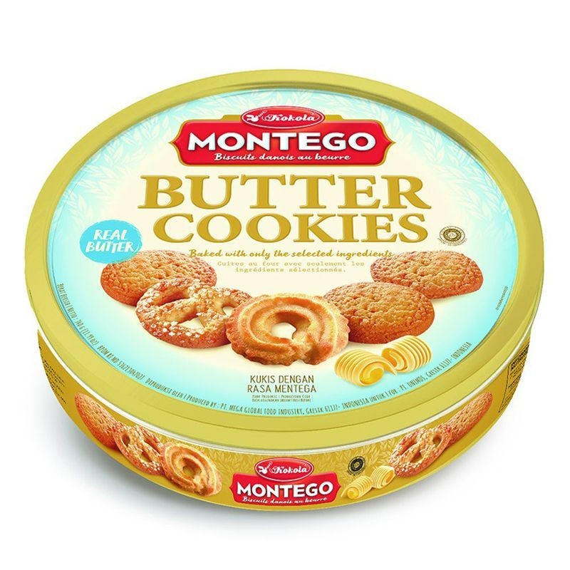 Bánh Quy Bơ Montego Kokola Hộp Thiếc 681G MOONSHINE-FOODS