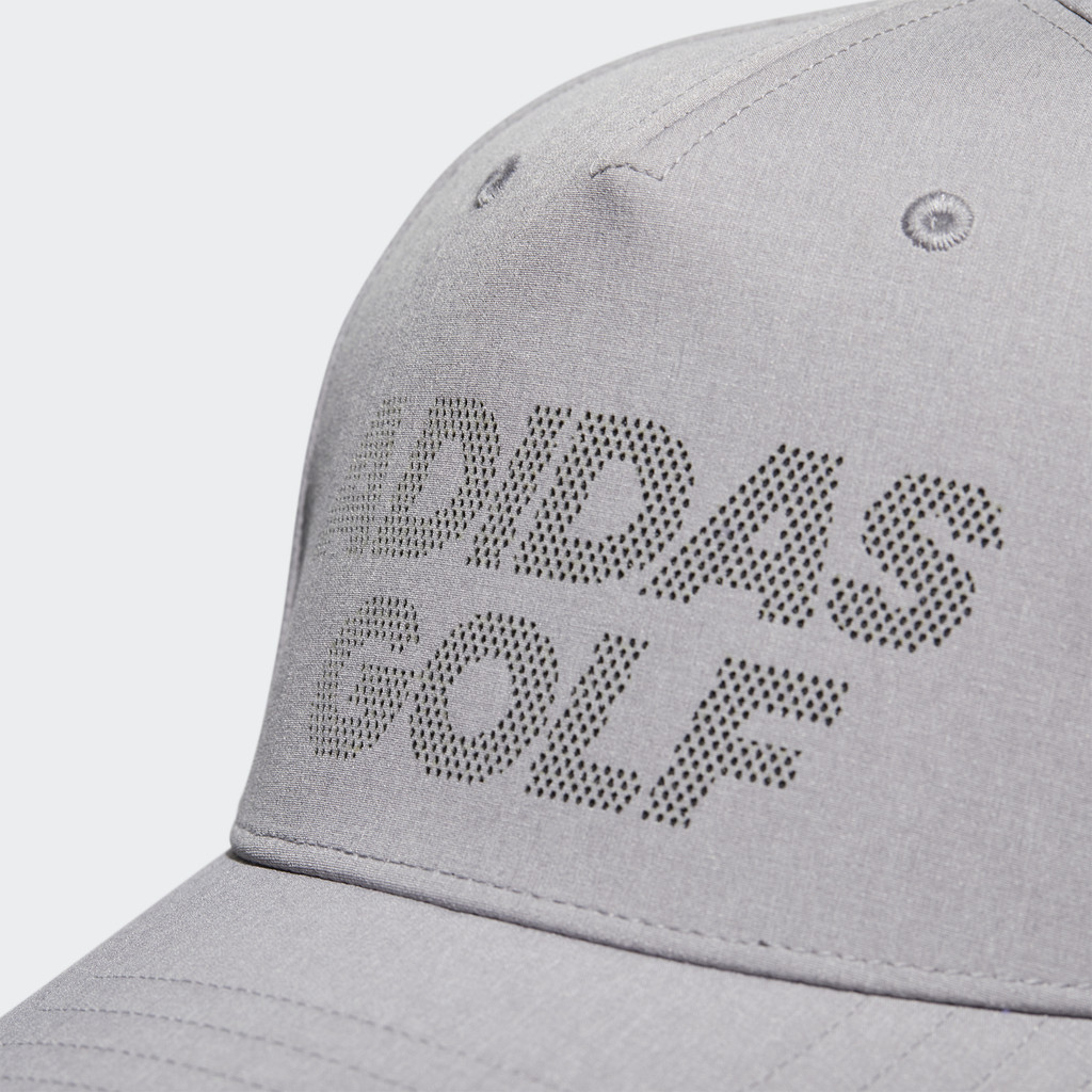 Adidas Đánh gôn Mũ Lưỡi Trai Logo Thiết Kế Chấm Bi Nam Xám HS4407