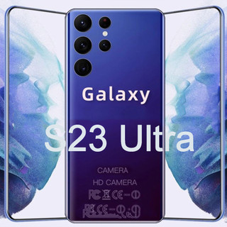 Điện thoại thông minh S23 Ultra Màn hình 7,3 inch 16GB + 512GB thẻ SIM kép HD 32 + Camera 64MP 6800mAh