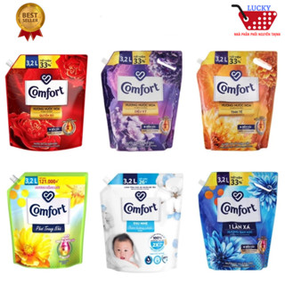 Nước xả vải ComFort 3L - dành cho trẻ em hương nước hoa 1 lần xả