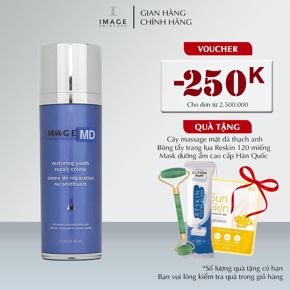 Kem phục hồi và trẻ hóa da Image Skincare MD Restoring Youth Repair Creme With Adt Tecnology 30 ml