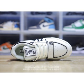 COD  GIÀY MLB CHUNKY LINER STRAP MONO Xám Trắng Chuẩn AUTH Bao Check /