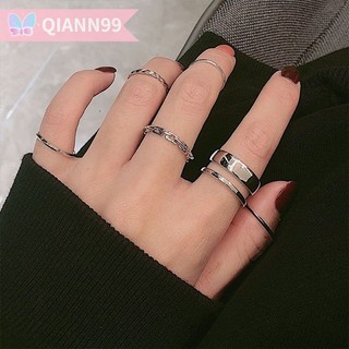 🌱Set 7 nhẫn đeo tay thời trang Hàn Quốc dành cho nữ