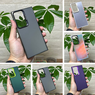 Ốp Lưng Dành Cho Samsung S24 Ultra A35 A15 A25 A55 A05s S23 FE Plus Ultra 5G Sang Trọng Laser Lấp Lánh Gradient Nhiều Màu Sắc Trong Suốt Matte Cứng Acrylic Chống Sốc