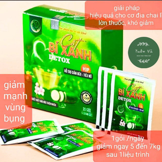 Cốt bí xanh giảm cân detox