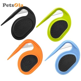 Petsola Thú Cưng Thắt Nút Lược Mở Chó Bàn Chải Nhỏ Gọn Tóc Detangling Dụng Cụ Chải Lông Lược Tẩy Lông Cho Mèo