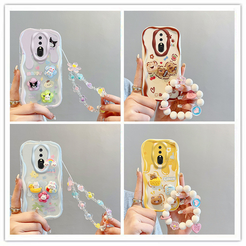 ốp lưng oppo f11 Ốp điện thoại búp bê kem 3D cho ốp lưng oppo f11