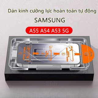Kính cường lực tự dính chính hãng siêu cao cấp dành cho Samsung  Galaxy S24 S25 Ultra A17 A55 A56 A36 A16 A35 A54 A53 5G