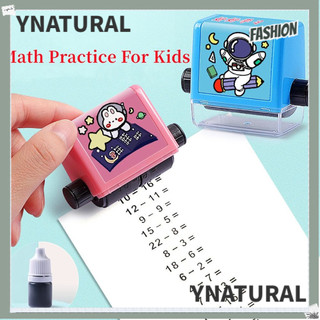 Ynatural Number Rolling Stamp Thực hành Toán học Câu hỏi cộng và trừ kỹ thuật số