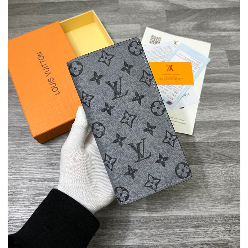 Ví L.V Cầm Tay Nam Nữ Ful Mẫu Hót Trend - Ví Dài Gập Hoạ Tiết Ful Box