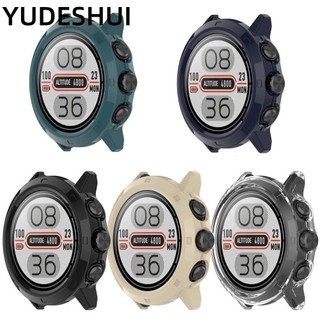 Yudeshui vỏ pc, tấm bảo vệ màn hình cản thông minh, phụ kiện vỏ cứng đồng hồ khung bảo vệ cho coros apex 2 / 2