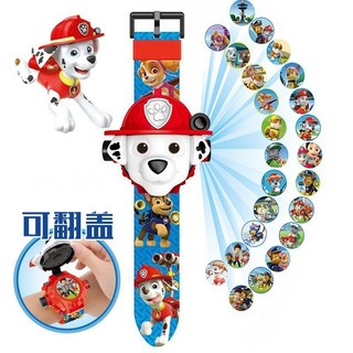 Đồng hồ máy chiếu COD Paw Patrol Chase Marshall Rubble Skye