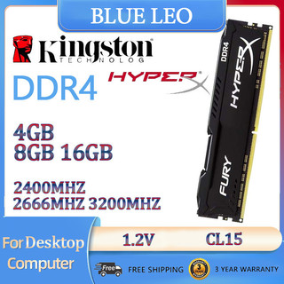 Kingston hyperx 8gb / 16gb 2400 / 2666 / 3200mhz ram máy tính để bàn ddr4 dimm cho pc