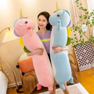 Gối gấu bông dễ thương giường đồ chơi sang trọng ragdoll búp bê kỳ lân đầy màu sắc dễ thương
