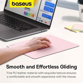 Lót chuột Baseus mouse pad chất liệu da PU siêu mịn