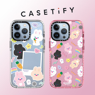 Caseti Graffiti Hoạt Hình Thỏ Dễ Thương TPU Ốp Lưng Điện Thoại iPhone 15 Pro Max 14 ProMax plus 13 12 12Pro 12PM 11PRO XR Ốp Lưng Điện Thoại Mềm Vỏ Bảo Vệ Điện Thoại Di Động