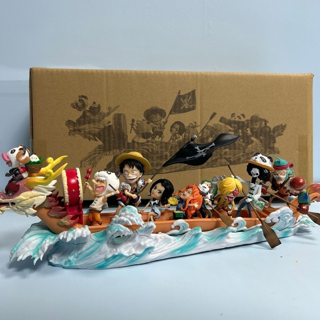 Mô Hình One Piece Mũ Rơm Cướp Biển Trên Thuyền Rồng 18cm Hình Mô Hình One Piece luffy sanji zoro nam