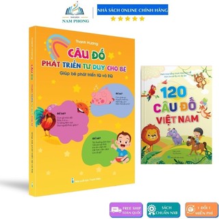 Sách - câu đố phát triển tư duy cho bé - giúp bé phát triển iq và eq