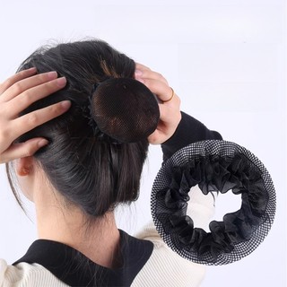 Lưới Tóc Vô Hình Cho Nữ Vũ Công Bun Cover Phụ Kiện Tóc Tiếp Viên Hàng Không Chuyên Nghiệp