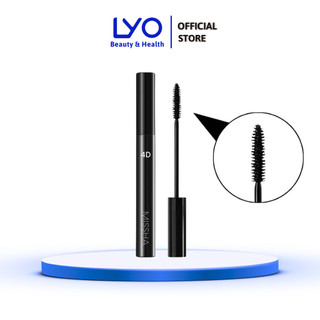 Chuốt mi Mascara Missha 4D làm dày mi Hàn Quốc