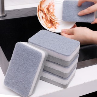 1 Miếng Bọt Biển Rửa Chén Hai Mặt Tiện Dụng
